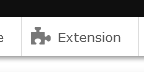 menu extensions